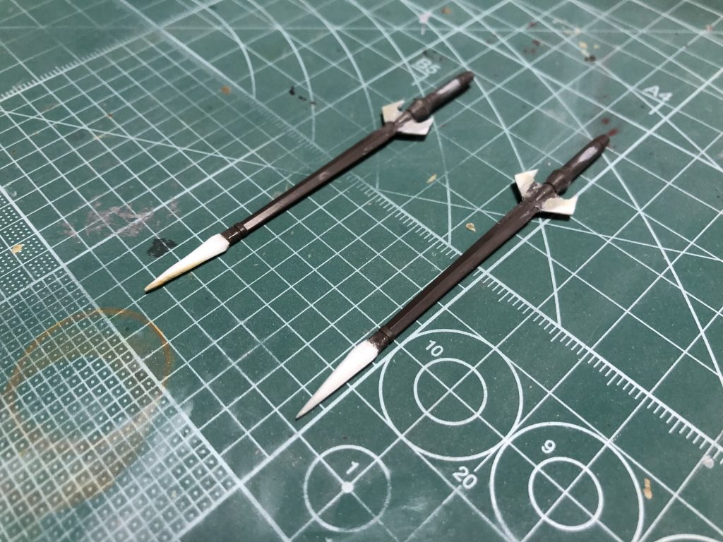 トツカノツルギはボリュームをアップさせるため剣先を新造。鍔の部分も新しく作りました。