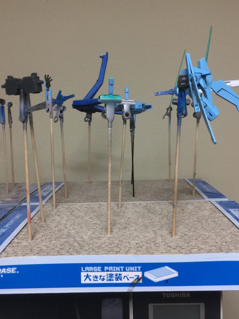 スミ入れ製作工程です。