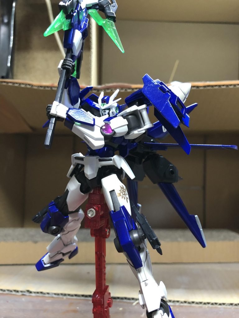 両手持ちで安定感増しました