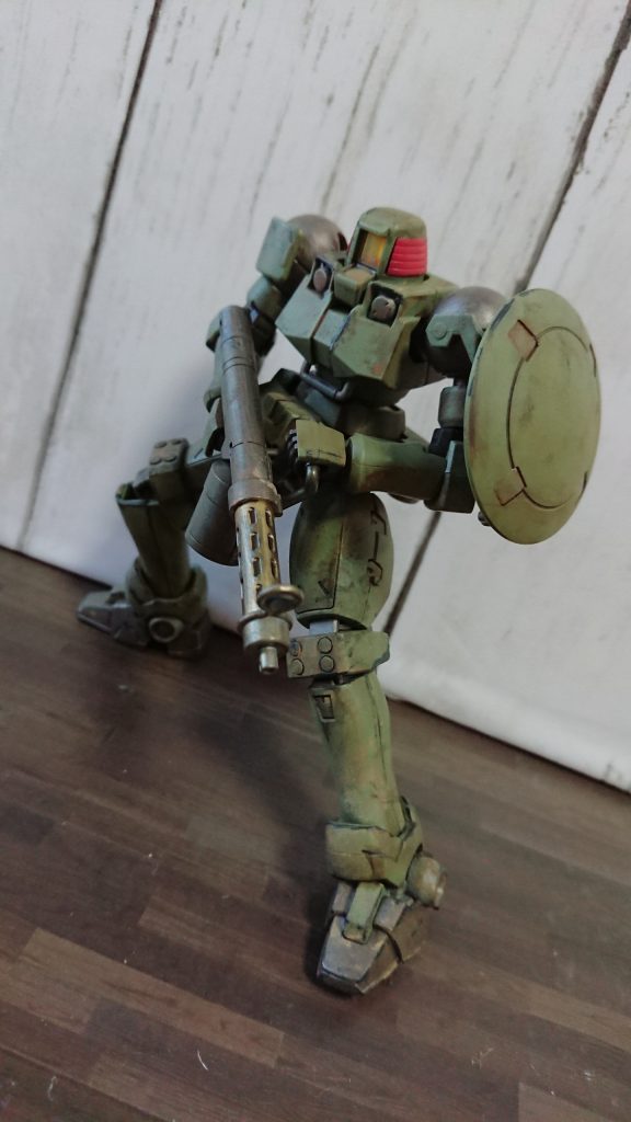 ③
以降ウェザリング追加し、つや消し吹いて仕上げたあと。