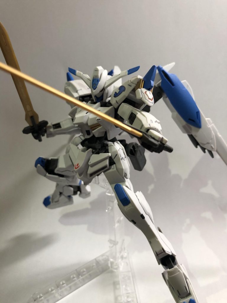 構えた状態
ライトを買っておかないとちょっと暗かったかな？