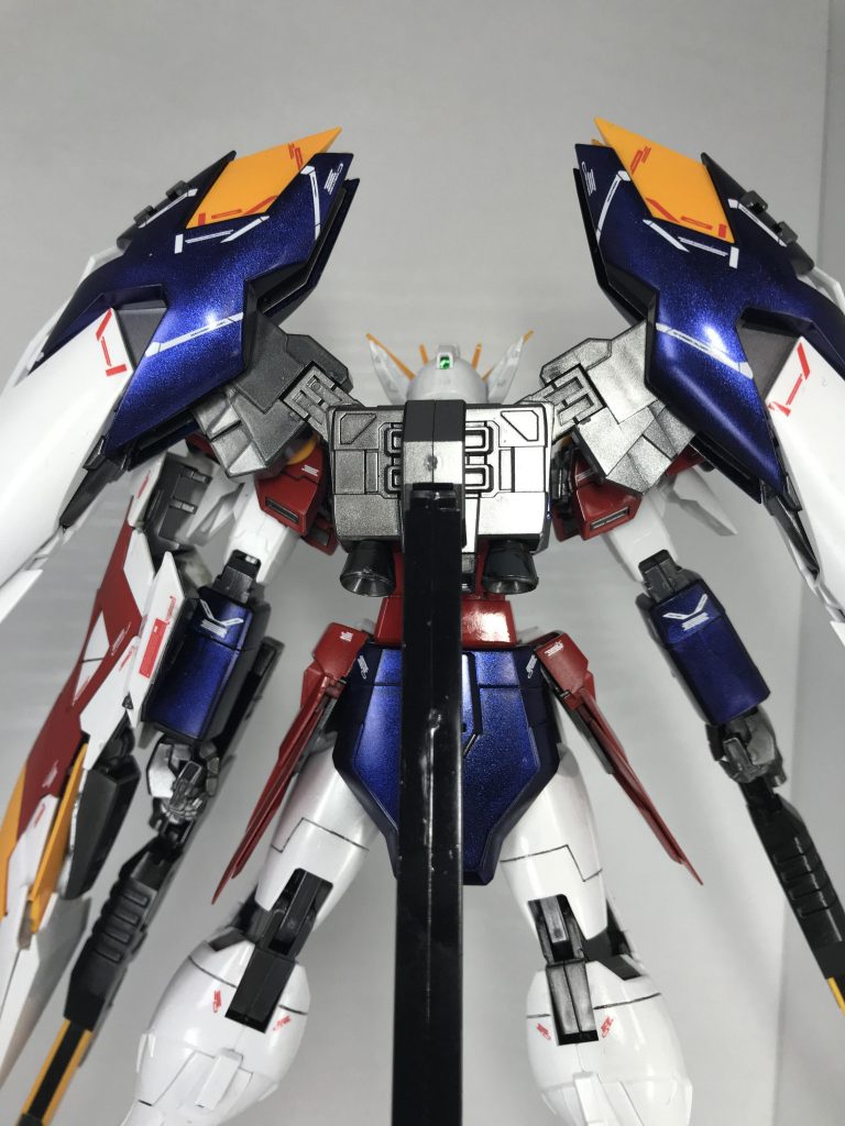 MG ウイングガンダムプロトゼロ  EW パールとプリズム塗装でのツヤ仕上げ–7枚目/制作者:モルガナ