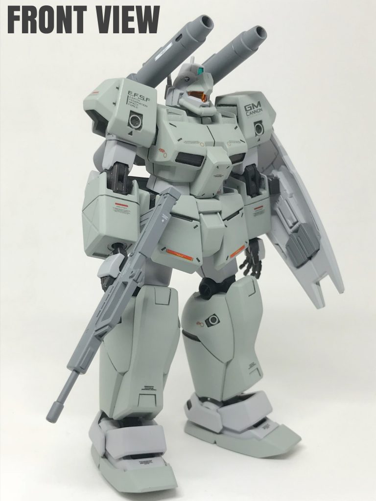 都市戦を想定したカラーリングにして
みました。
ビルの色に近いライトグレーで塗装しま
したが、それっぽく見えると思います。