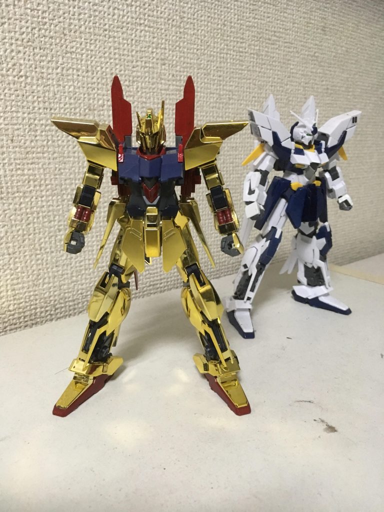 正面。腹部とバインダーはデルタプラスのパーツを使用しミキシング。