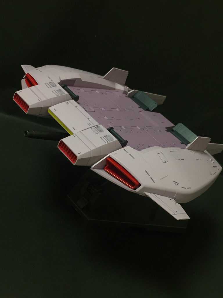 そして地球連邦軍仕様といえばこれが外せないでしょう．ベースジャバー( 'ω' )プレバン…