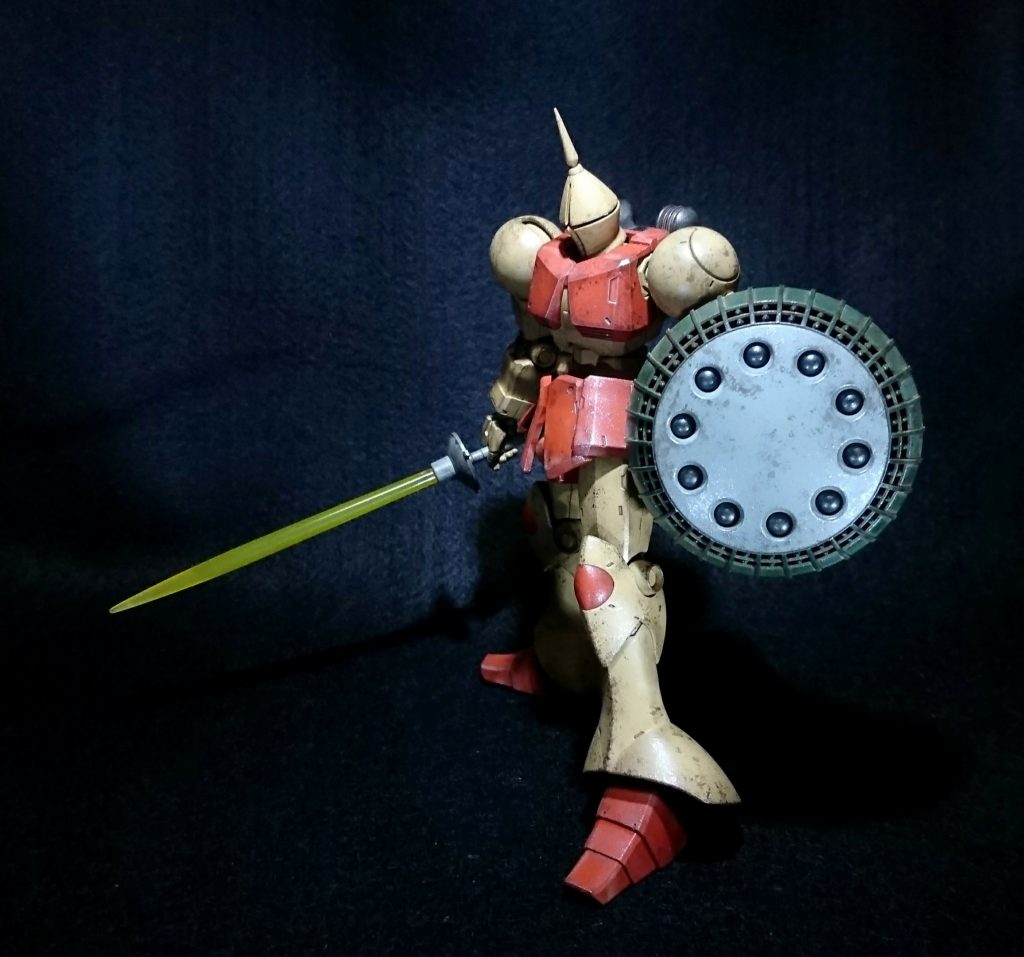 陸戦型ギャン–2枚目/制作者：綺羅星