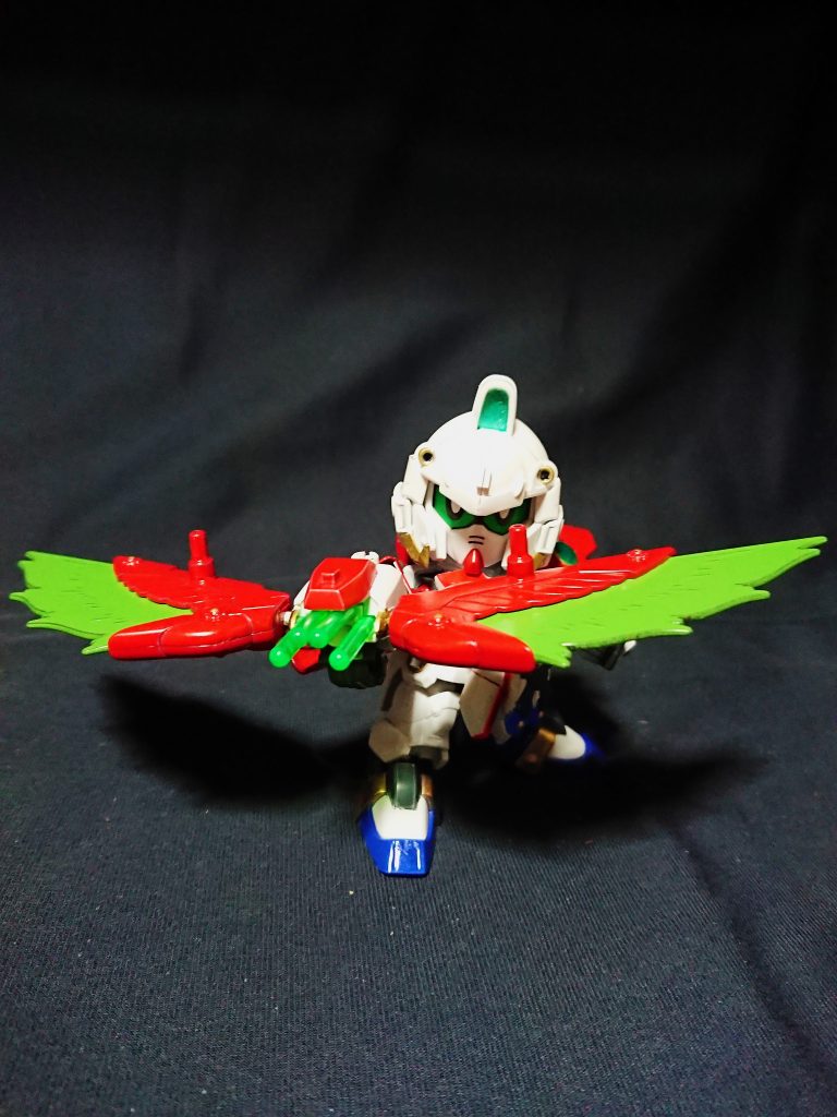 必殺技の五連擊はLGBB化したことにより武器が大型になり、取り回しが大変になったぶん迫力は倍増。