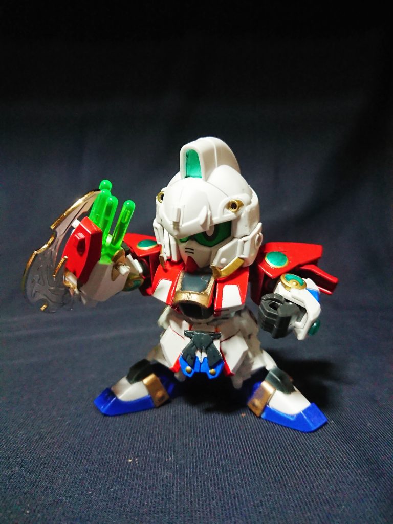 LGBB化前の旧キットの武器も装備可能です。