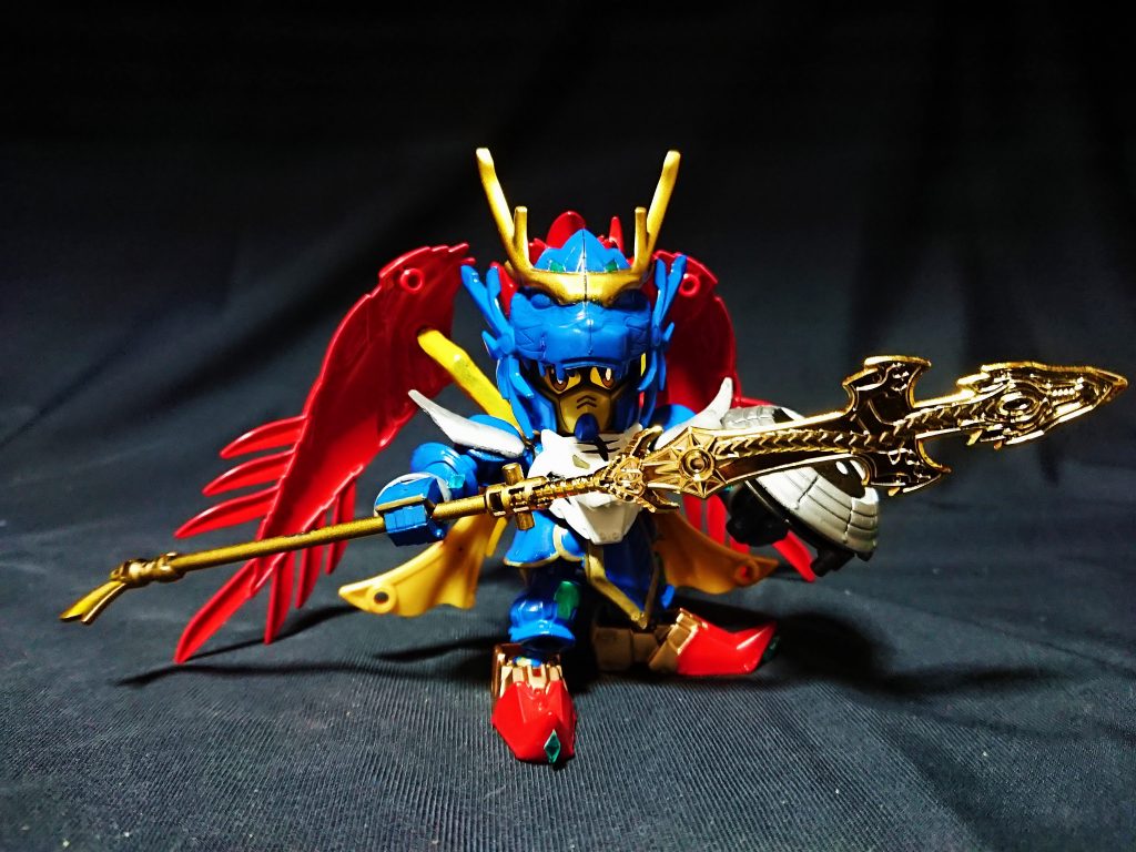 使用キットは龍装劉備、馬超、貂蝉、胡軫、夏候兄弟、大牙頑駄無、EXスタンダードWゼロEWを組み合わせました。