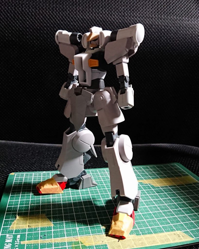 基本は既存パーツの組み合わせとプラ板の箱組でした。