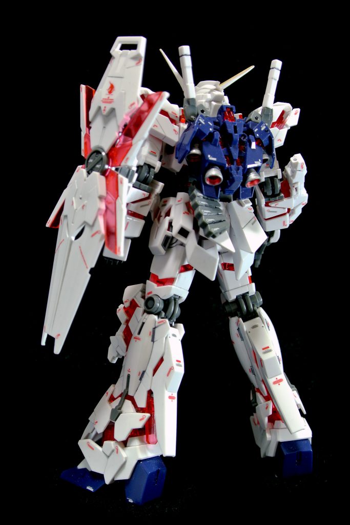 【再投稿】HGUC RX-0 ユニコーンガンダム デストロイモード–4枚目/制作者:AKMTレーシング