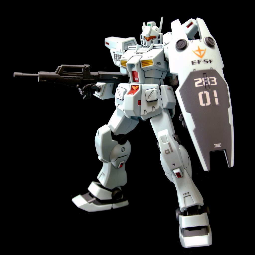 【再投稿】HGUC RGM-79N ジム・カスタム–2枚目/制作者:AKMTレーシング