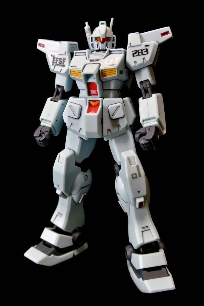 【再投稿】HGUC RGM-79N ジム・カスタム–3枚目/制作者:AKMTレーシング
