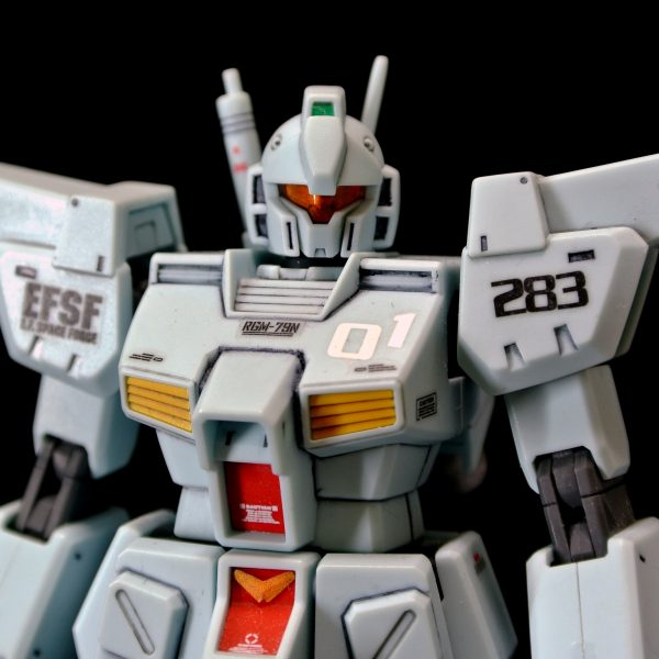 【再投稿】HGUC RGM-79N ジム・カスタム