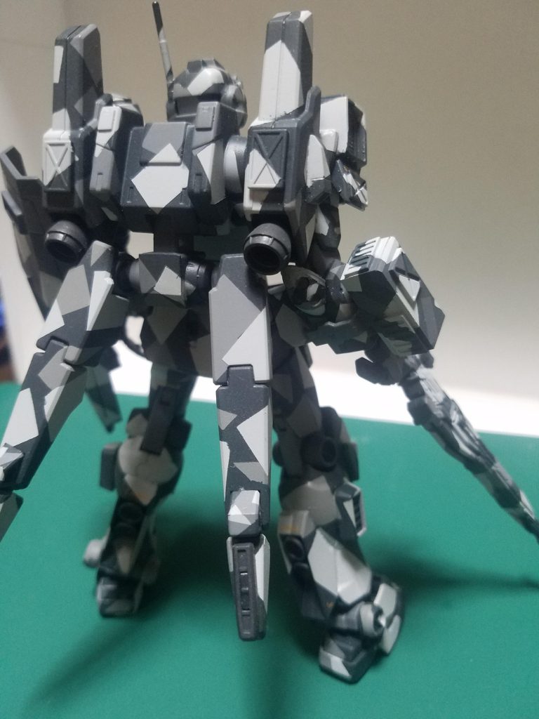 リアショット

バックパックにはEz-ARMSとK9ドックパックをミキシングしたオリジナルです

またスラスターとバックパック本体の中間にサブアームユニットを装備可能で用途にあった変更も出来ます。