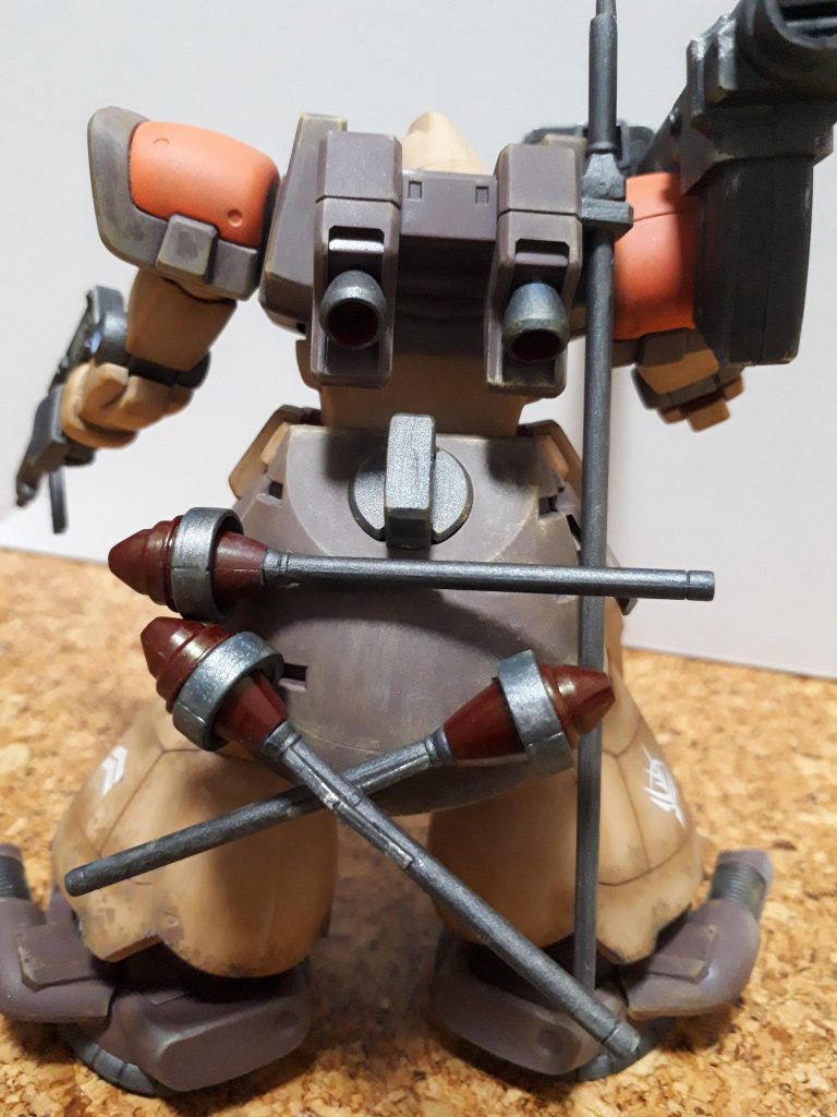 両足側面のデカールがお気に入りポイントです