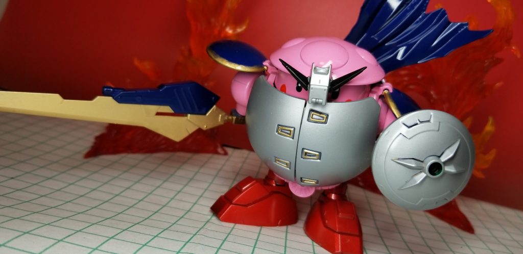 *完成!!メタナイトカービィ!!*
カービィは吸い込んだモノの特性をコピーして自分のものにするのだ!