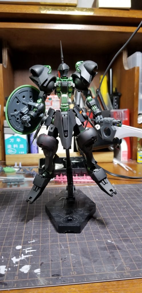 武装については、完成後再度アップだな(笑)
シールドは、ギャン＋パラスアテネで作っています。