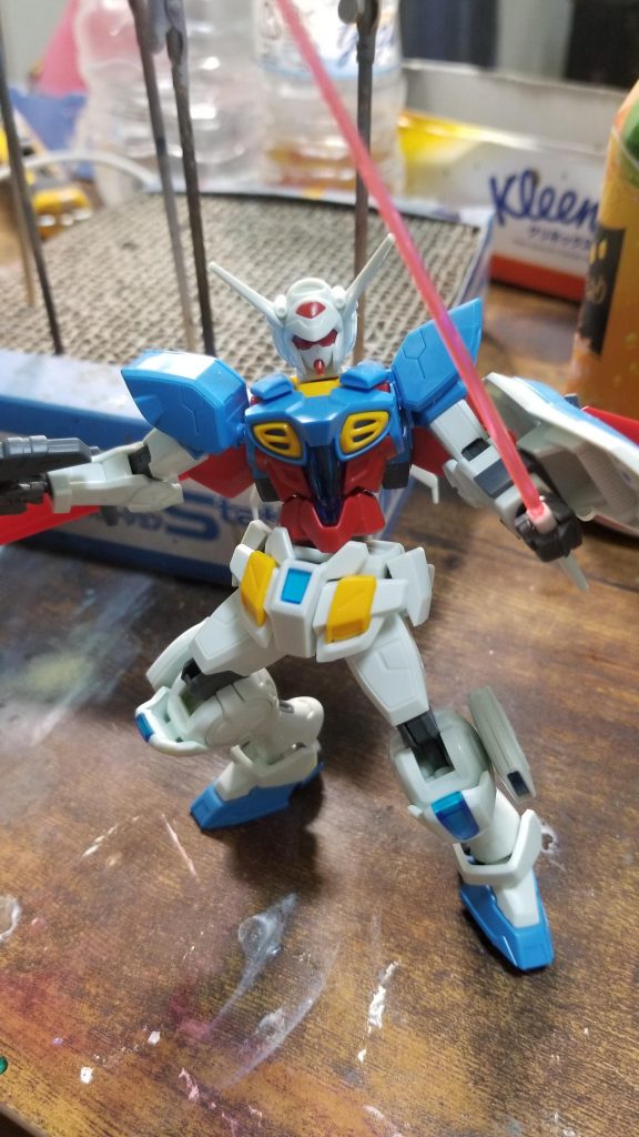 まずは素組み。
組んだのは7/25と作るまで結構早め。