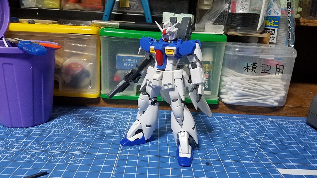 そこから、フルバーニアン製作時に使おうとした部分を取り除いて…