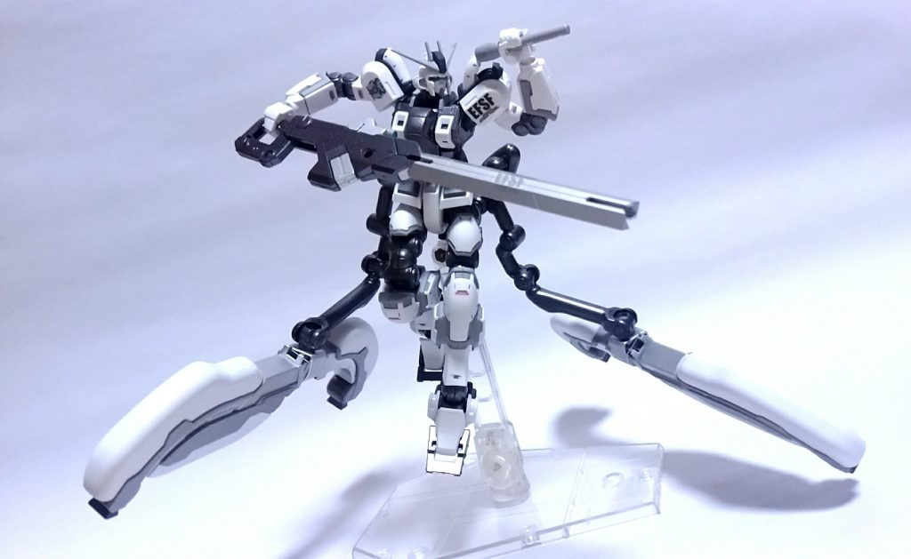 ブレードレールガン(ソードモード)+ビームサーベル抜刀