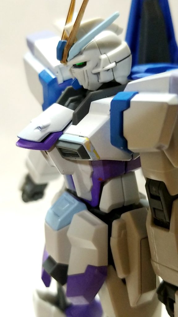 アップ　

「フォースシルエット」をそのまま使うのも面白くなかったので「ダイバーエースユニット」を装備｡