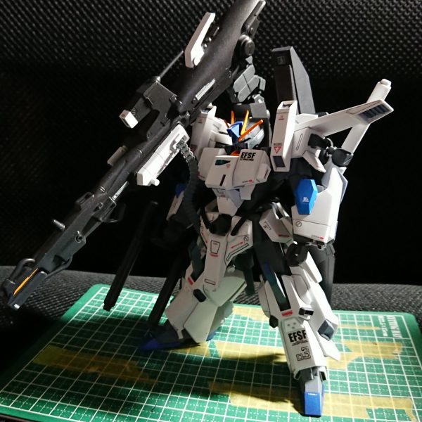ジャンク 旧MGFAZZゾイドミキシング＋オマケ GUNPLA REMODELING] 1/144 Full Armor ZZ to FAZZ changing and