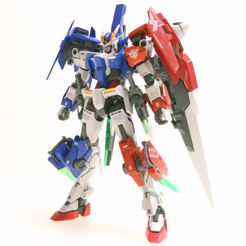 まずは00ブルーメインの
Type“Seven Sword”
セブンソードの武装を使い多目的戦闘、中～遠距離戦闘に主眼を置いたモードの設定。