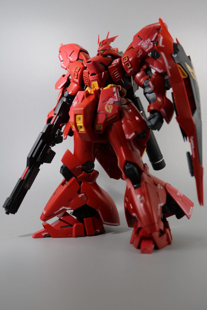 RGサザビー 素組み＋デカール つや消しなし–2枚目/制作者：ジンマ