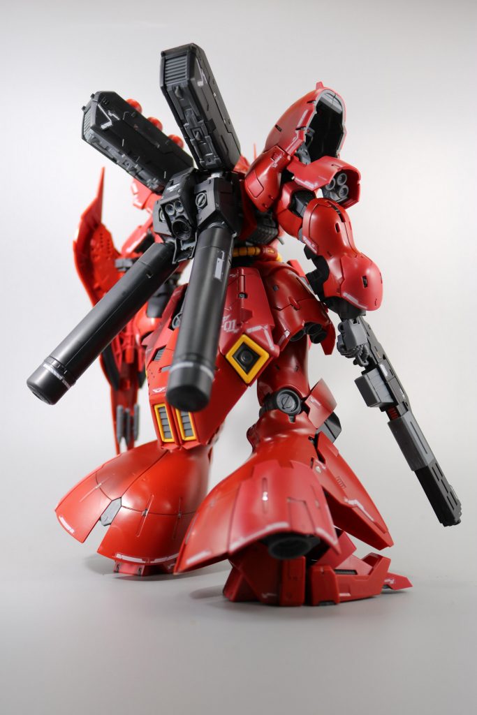 RGサザビー 素組み＋デカール つや消しなし–3枚目/制作者：ジンマ