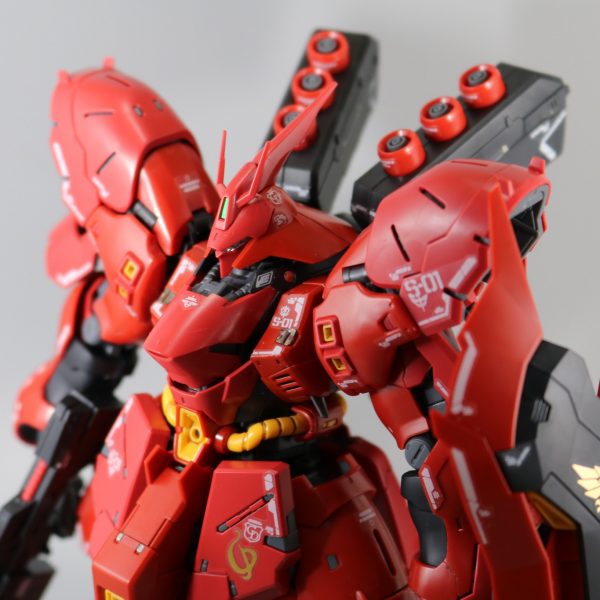 RGサザビー 素組み＋デカール つや消しなし