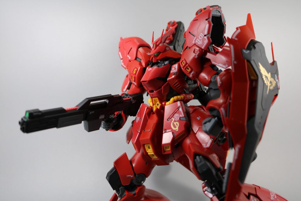 RGサザビー 素組み＋デカール つや消しなし–4枚目/制作者：ジンマ