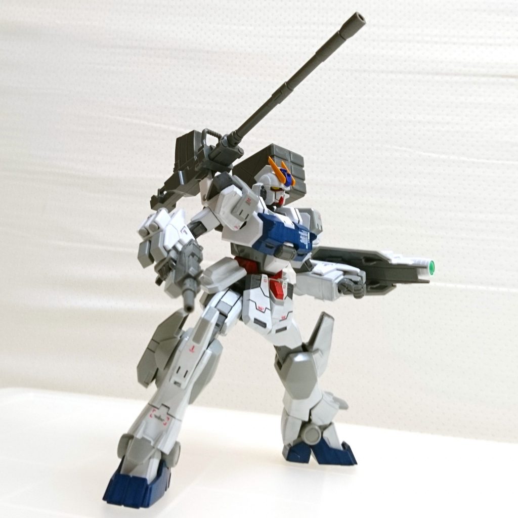 180mm砲構え