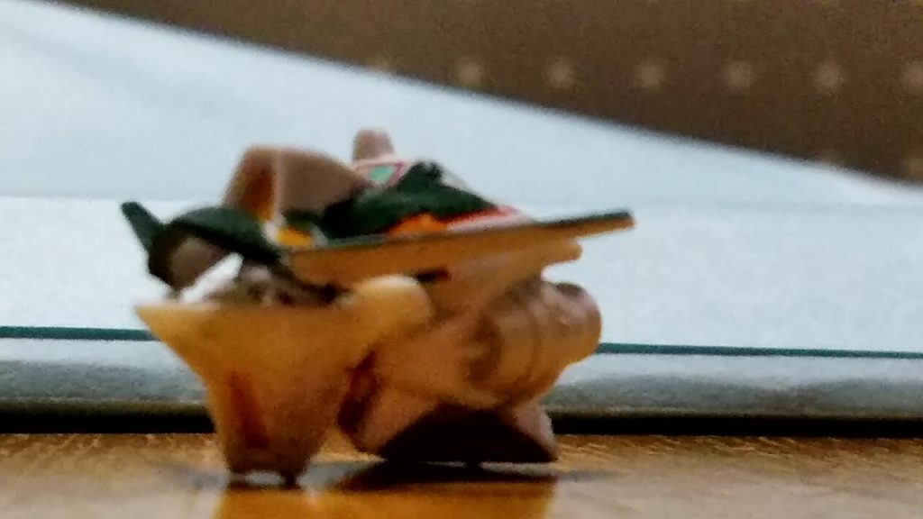 斜めから見ると割とカエル。
可愛い
と思って近づくと感染する。