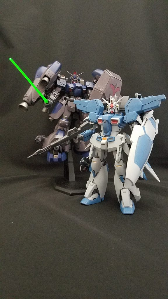 ライバル機とツーショット。