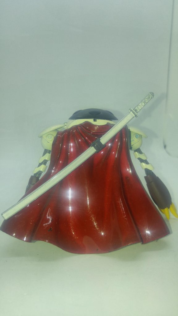 ここまで見ていただき、ありがとうございました。
ちなみに背中のマントはネオジム磁石で付けています。