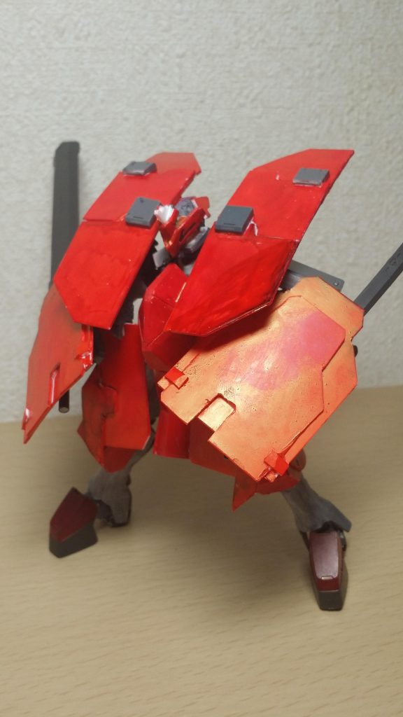 装甲は、ほとんどプラ板で作りました