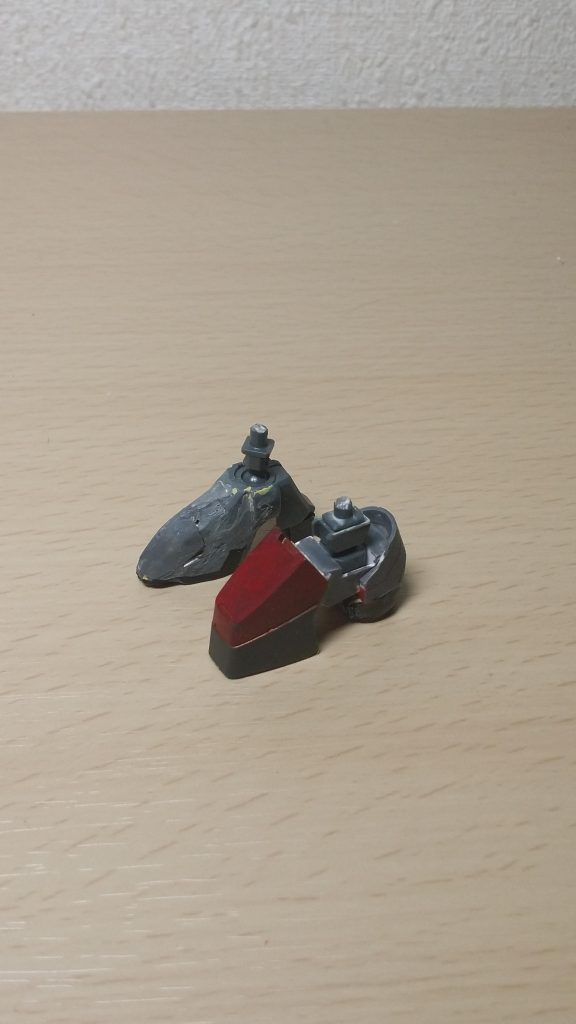 頭と足は1から作りました