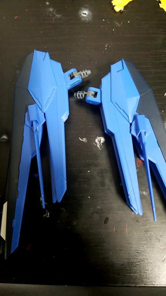 ウィング
アクセントとしてアメイジングエクシアのパーツを使用