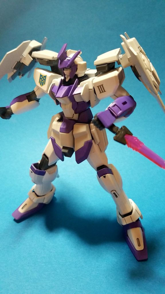 アクション
個人的な拘りから逆手持ちにしてます。