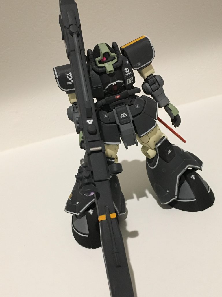 肩とビームバズのオレンジイエローでアクセントを！