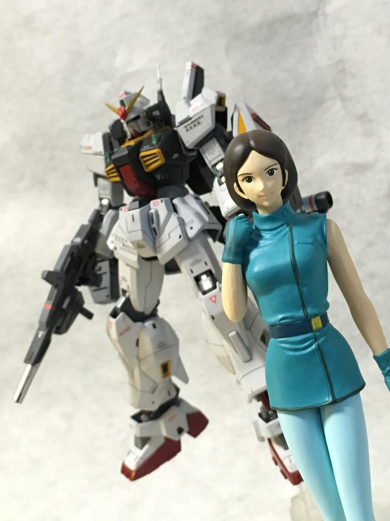 脳内設定ではエマ中尉搭乗機としています。カミーユではありません。なぜかと言うとエマ中尉が好きだからです!