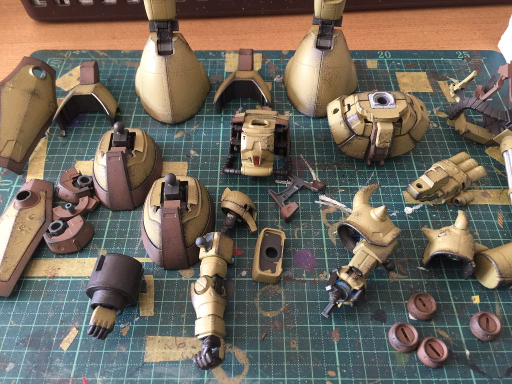 ザク陸戦特化実証機–4枚目/制作者：kou