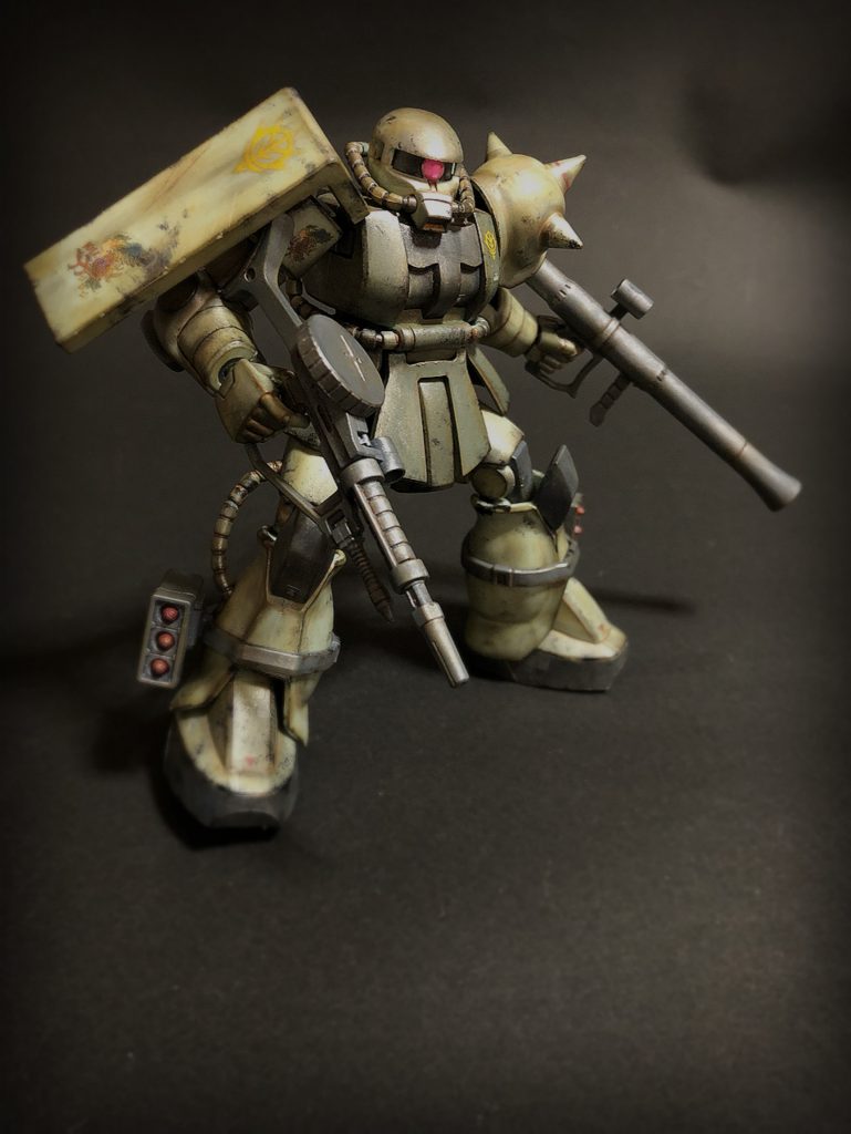 ザクⅡ キリー・ギャレット少佐機–4枚目/制作者：さいとー