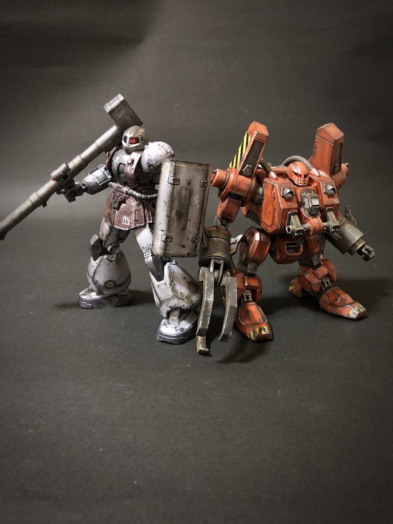 モビルワーカーとセットで並べるといい感じ。