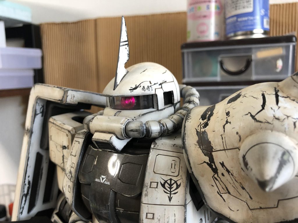 アルコール流しで塗膜に亀裂が