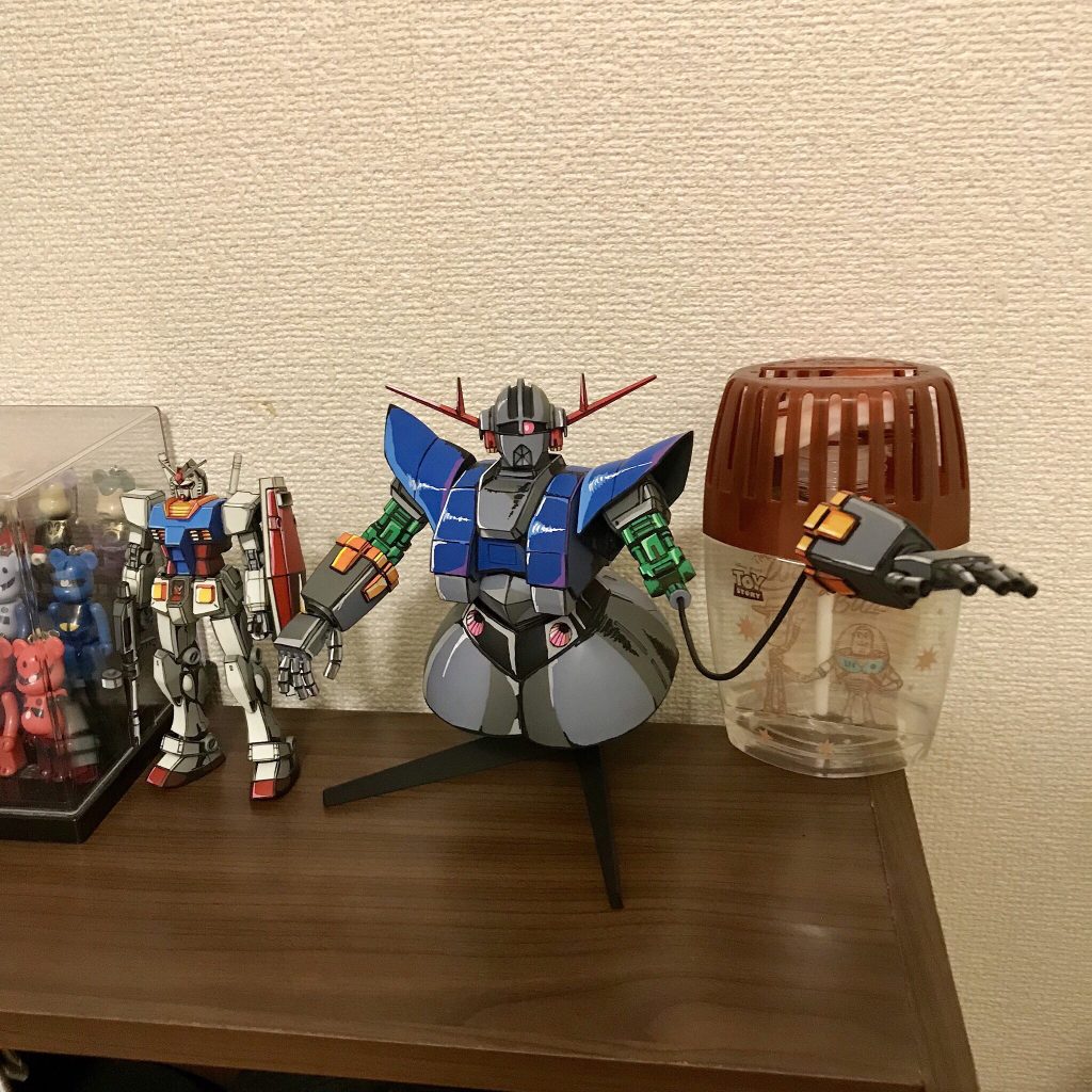 HGUC ジオング イラスト風塗装 〜めぐりあい宇宙〜–5枚目/制作者：ソネ