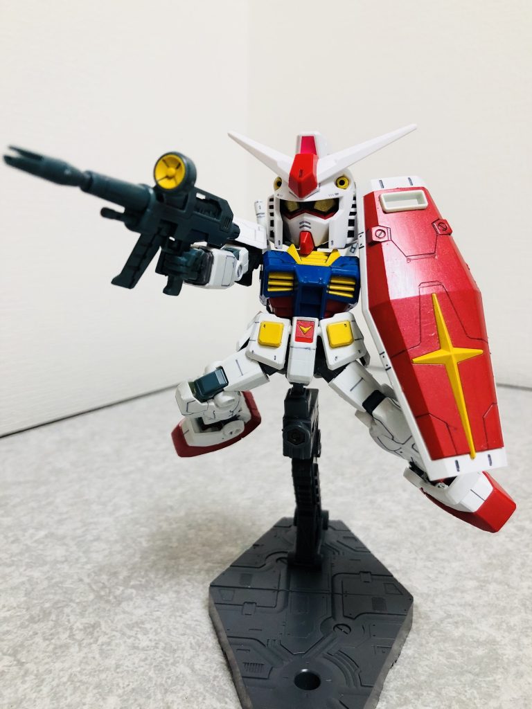 HGSD  ガンダム–2枚目/制作者：tomisuke