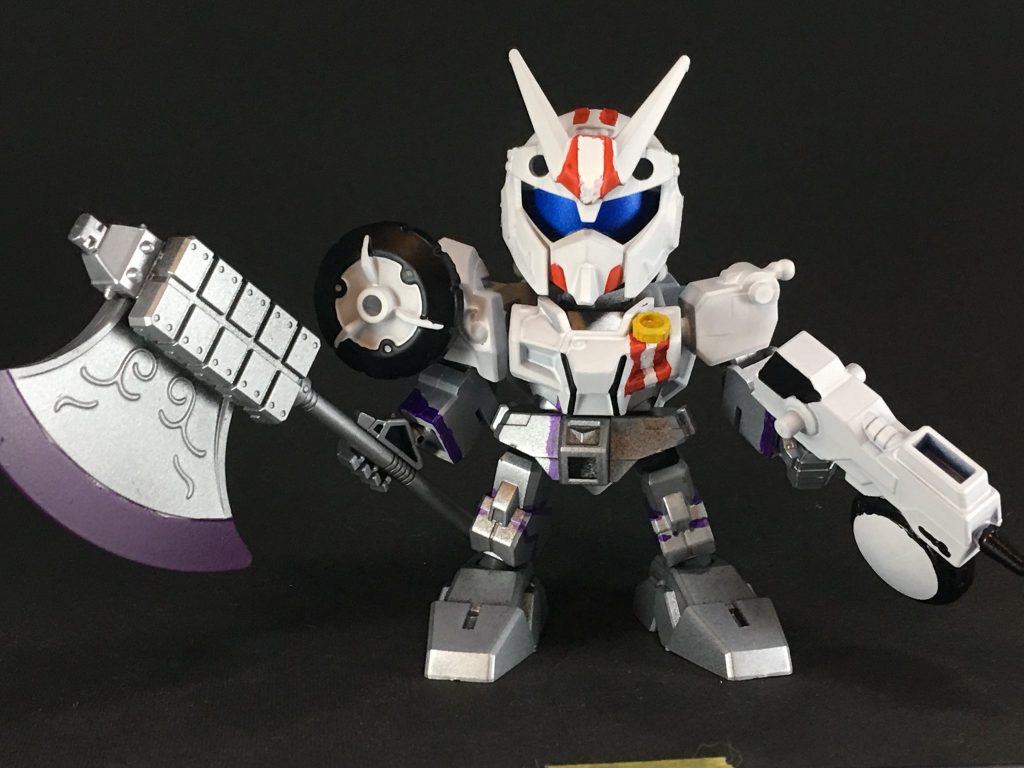 そして友情合体!
「仮面ライダーチェイサーマッハ!」
「行くぜチェイス…一緒に戦ってくれ!」 
「返せ!それは俺達の武器だ!」