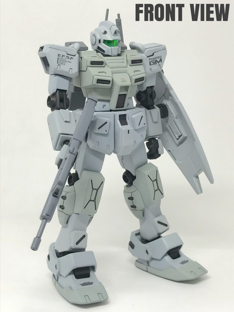 同一小隊の機体として、先の二機と
合わせたカラーパターンで仕上げ
ました。